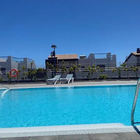 Sunny Luxury With Two Great Sunny - Level Terraces, Two Swimming Pools, In A New Complex Pueblo Majorero, Close To Fuerteventura Golf Club, Next To The , Atlantico Shopping Mall And Casino In Appartamento Caleta De Fuste