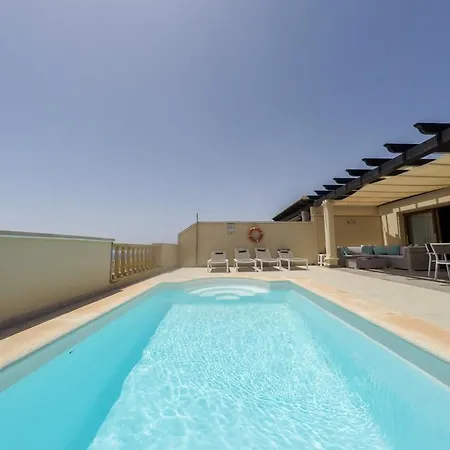 Luxurious With Amazing Sea View And Pool Caleta De Fuste