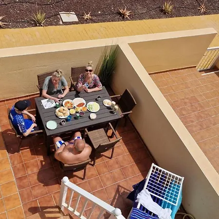 Modern 3 Bedroom House With Large Pool And Fast Internet, 100ft From The Sea - Sleeps 6 Holiday home Caleta De Fuste