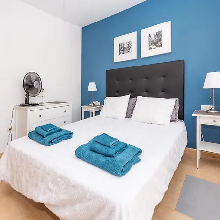 Modern 3 Bedroom House With Large Pool And Fast Internet, 100ft From The Sea - Sleeps 6 Holiday home Caleta De Fuste