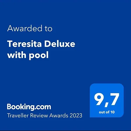 Teresita Deluxe With Pool Appartamento *
